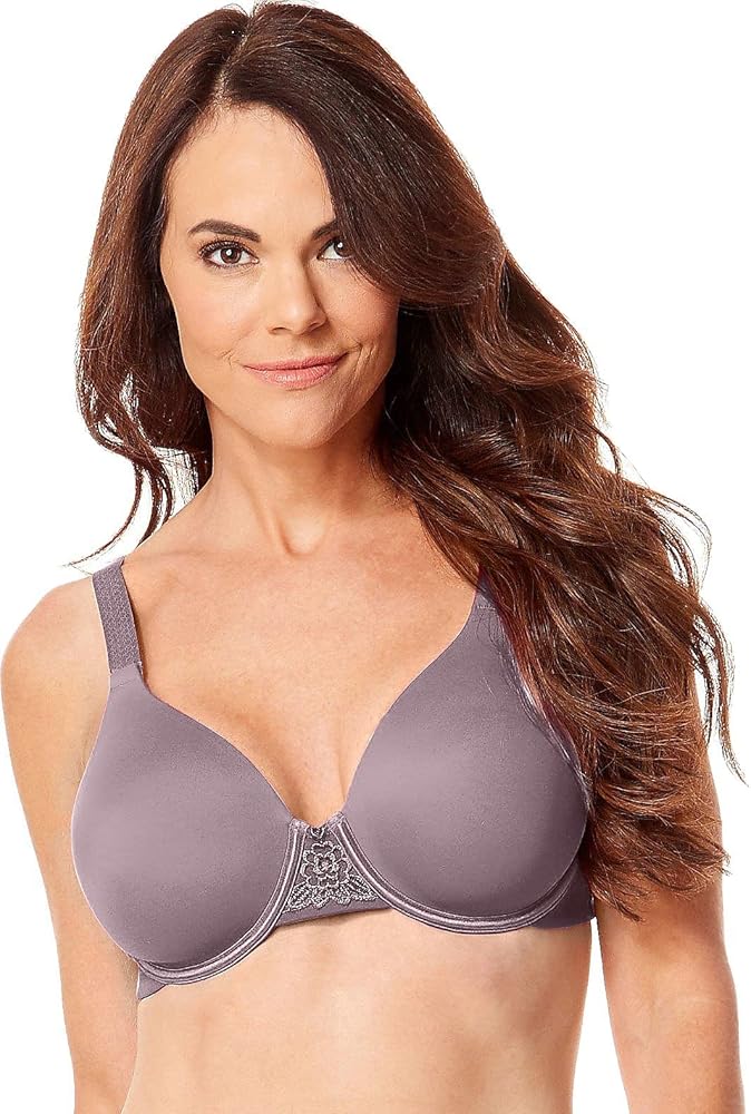 Vanity Fair Women's Beauty Back Full Figure Underwire Bra 76380, Lilac Chalk, 42C