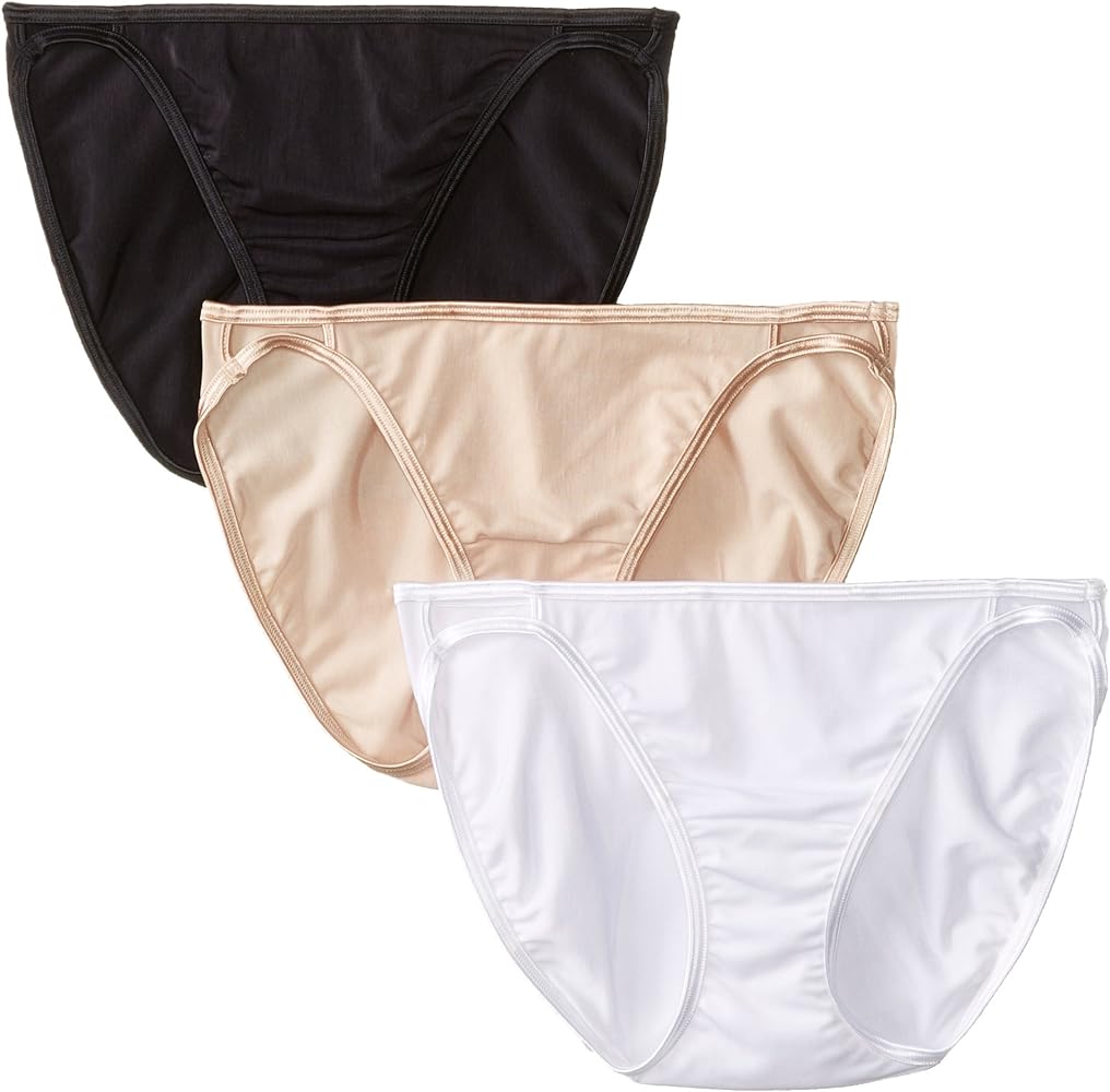 Vanity Fair womens 3 Pack Illumination String Bikini Panty 18308