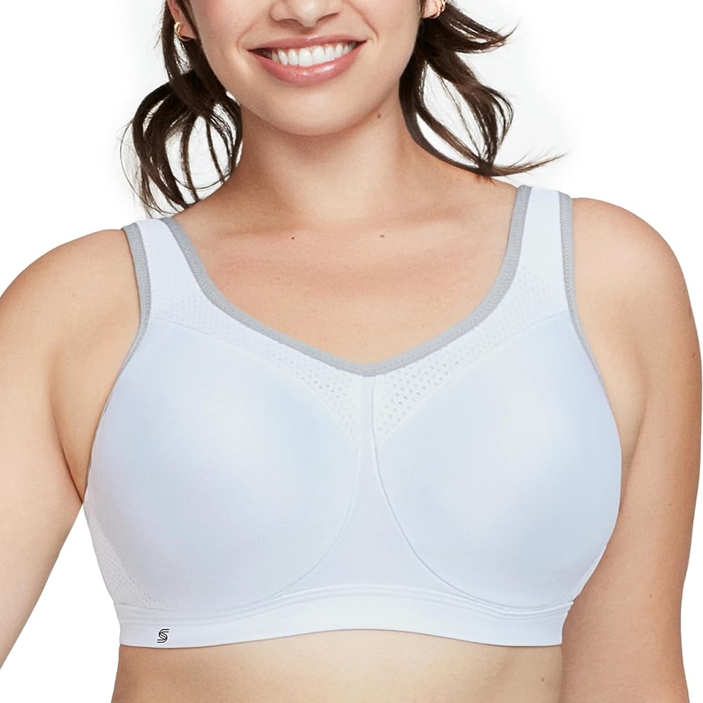 Glamorise Women's Plus Size Hi-Impact Sports Bra Underwire #9066