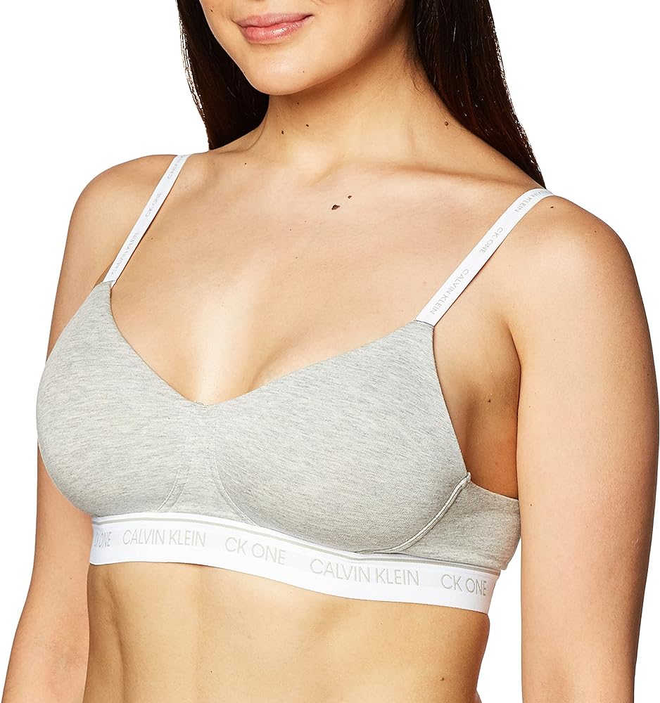 Calvin Klein Women's CK One Cotton Lightly Lined Bralette