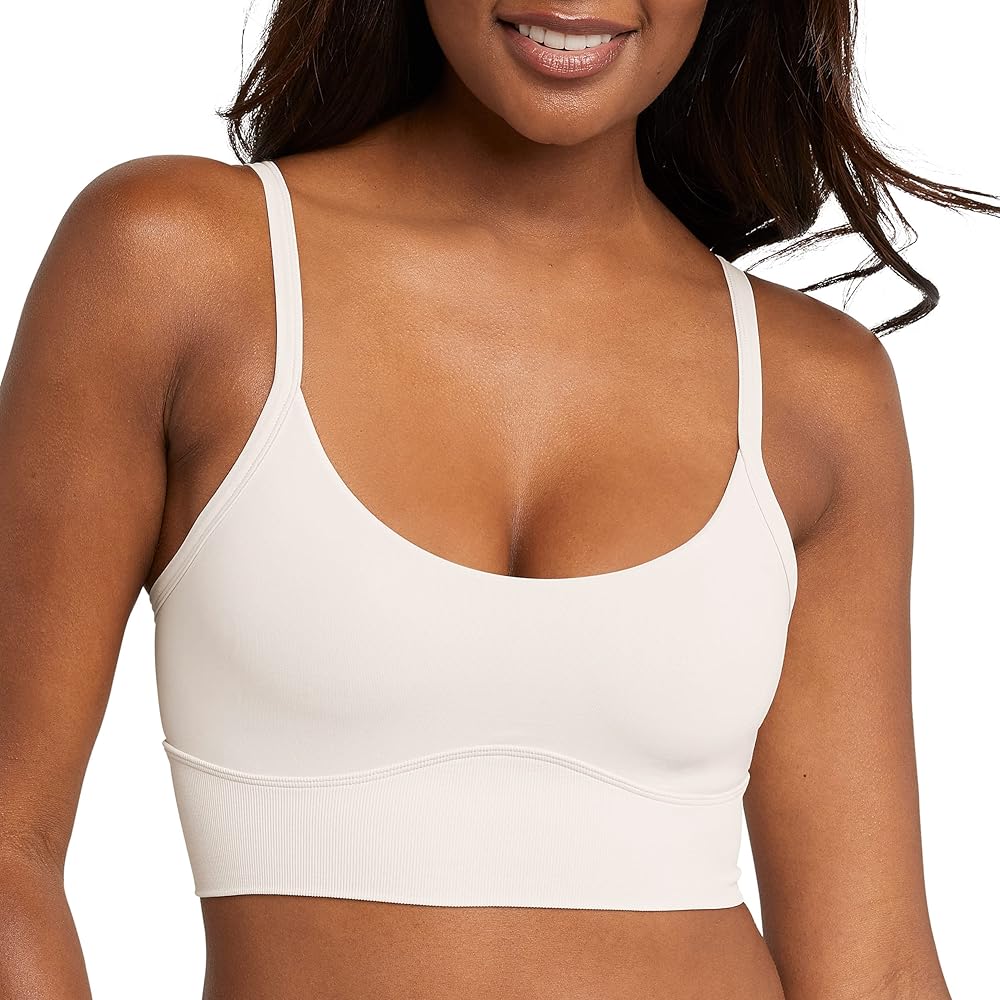 Maidenform Womens M Seamless Crop Tank Wireless Bralette