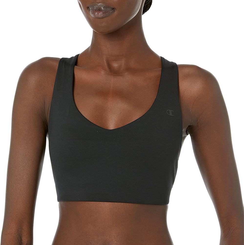 Champion Women'S Sports Bra, Soft Touch, Moisture Wicking Bra, Low Impact Sports Bra For Women