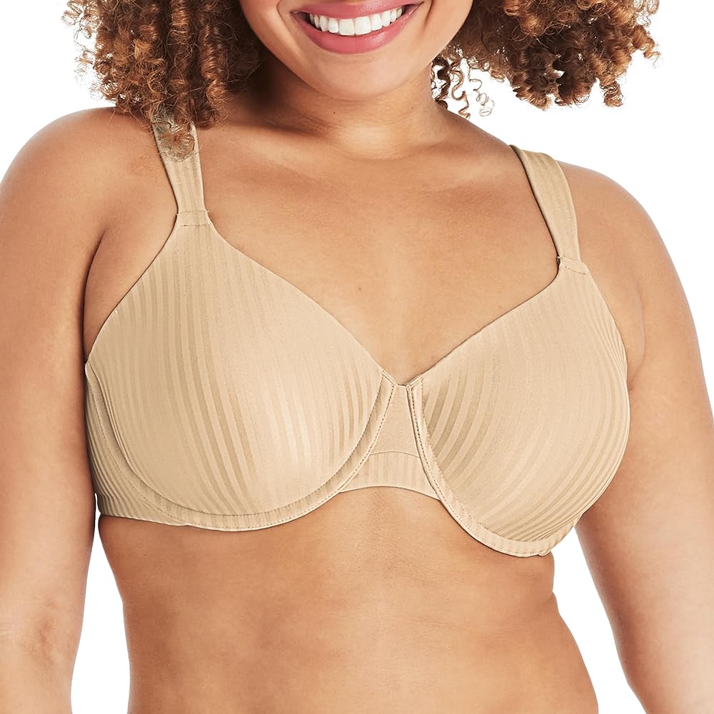 Playtex Women's Secrets All Over Smoothing Seamless Full-Coverage Underwire T-Shirt Bra