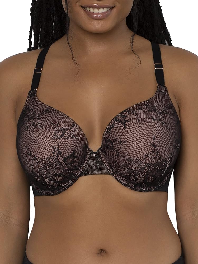 Smart & Sexy Women's Smooth Lace T-Shirt Bra